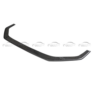 Lame de pare-chocs avant en fibre de carbone style V (lame inférieure) pour Honda Civic 11e génération FL5 Type R 2022-2023 Tuning automobile - Product Image 4