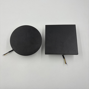 12W 150mm ngoài trời không thấm nước vuông tròn trang trí đèn tường IP65 trang trí sân vườn đa năng khách sạn Đèn tường - Product Image 6
