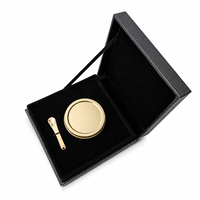 Boîte Cadeau Luxe Kexin en Cuir PU Effet Caviar avec Insert EVA et Laminage Mat Offset pour Présentation Alimentaire Gourmande