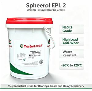 Grasa para Rodamientos de Extrema Presión a Base de Litio Castrol Spheerol EPL 2 NLGI 2 Concentrado en Cubeta de 15 KG para Uso Industrial Pesado - Product Image 6
