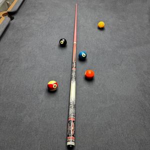 CUPPA Queue de billard en <span class=keywords><strong>fibre</strong></span> de carbone de 58 pouces avec poignée en cuir, joint radial 3/8*10, embout de 12,5 mm, ensemble de queues de billard pour club et domicile - Product Image 4