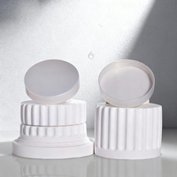 Haute qualité 3.5OZ en plastique cosmétique emballage pots visage corps pots cosmétiques crème pour les yeux pots vides à vendre petite entreprise