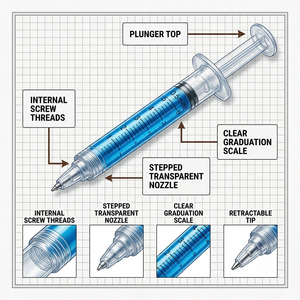 <span class=keywords><strong>Stylo</strong></span> <span class=keywords><strong>à</strong></span> <span class=keywords><strong>bille</strong></span> en plastique de simulation de seringue d'aiguille d'infirmière de personnalité originale de vente chaude - Product Image 3