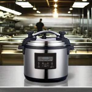 Russian Good Digital Display 20L/25L/28L/30L Braised Beef Electric Digital Pressure Cooker With Overheat Protection Function