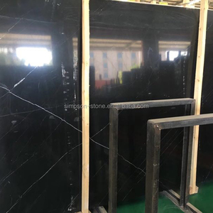 Garanzia della qualità del prodotto nero Marquino pietra naturale pavimenti in marmo piastrelle, lastre di marmo nero - Product Image 4