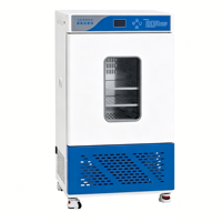 Incubadora de Temperatura Constante, 0-60°C, Pantalla LCD, Acero Inoxidable, Uniformidad de Temperatura 1C, Sensor PT100