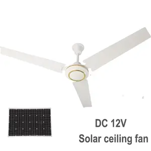 12V DC energie sparende Decken ventilatoren mit Solar betrieb