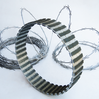 Fil de fer barbelé pour clôture, 20-30 cm, en fer galvanisé pour chantiers de construction - 500 m/rouleau par fabricant