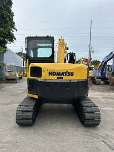 Excavatrice sur chenilles hydraulique compacte Komatsu PC78US-8 d'occasion, 7,5 tonnes, queue ultra courte, d'origine japonaise, faible nombre d'heures de travail, petite taille, modèle D - Product Image 5