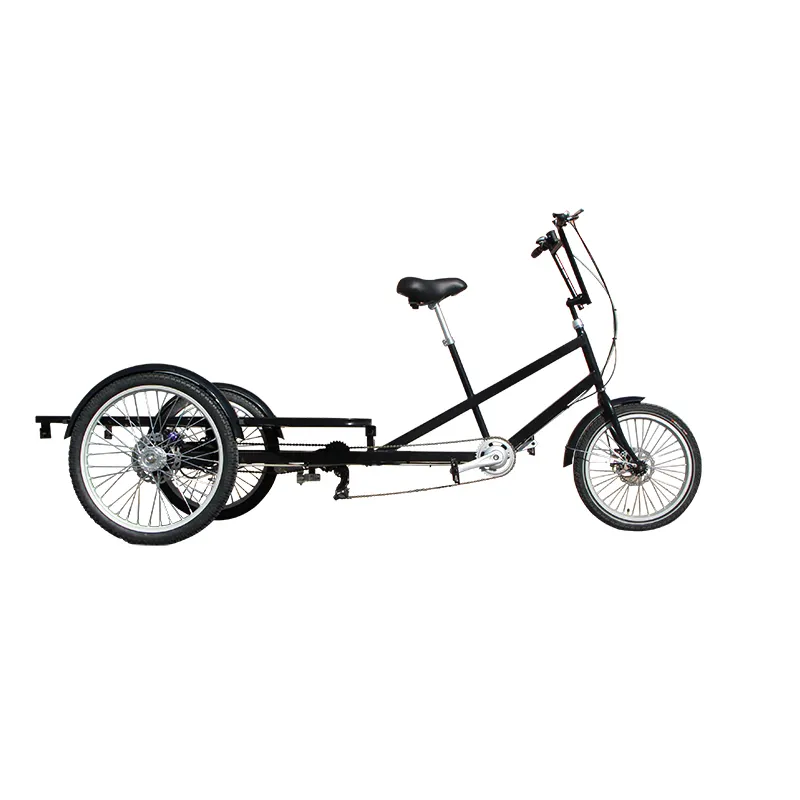Electric flatbed tricycle electric flatbed trike for transportation 3 wheel flatbed cargo ebike