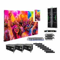 Müzik Festivali için Kiralık LED Ekran P2.6 P2.9 P3.91 Su Geçirmez Yüksek Yenileme Hızlı Sahne Video Duvar Ekranı