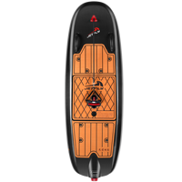 Longue durée de vie véritable fibre de carbone Jet-board électrique planche de surf haute puissance électrique Wakeboard eau extérieur Jet board