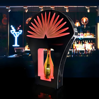 Présentoir lumineux LED moderne en acrylique CASAMIGOS pour bouteilles, idéal pour discothèques, bars et hôtels – Fournitures OEM pour présentation de bouteilles à LED clignotantes