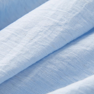 <span class=keywords><strong>Camicia</strong></span> da <span class=keywords><strong>donna</strong></span> di fascia alta Chic in raso blu ricamata floreale a trama vuota larga traspirante alla moda estiva - Product Image 5