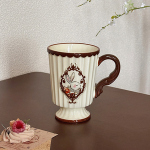 แก้วกาแฟลายกระต่ายน่ารัก แก้วเซรามิกลายกระต่ายอีสเตอร์ - Product Image 2