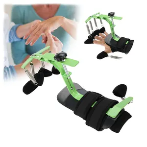 Rehabilitasyon terapi ekipmanları el parmaklar eğitim elektrik inme robotik eldiven İnme felç hasta