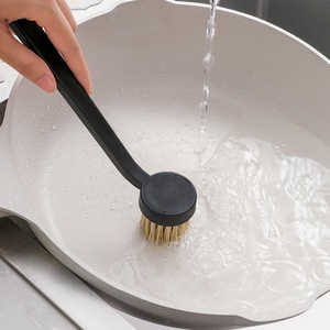 Wholesale Household Long Handle Kitchen Cleaning <b>Brush</b> for Washing and <b>Scrubbing</b> Dishes and Pots - Product Image 5