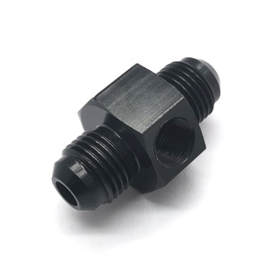 Collecteur de refroidissement d'huile en aluminium Jiax, raccord en T AN3 AN20, double filetage mâle, trou latéral 1/8 NPT pour tuning automobile - Product Image 3