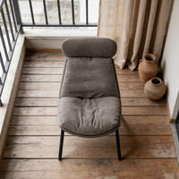 Fauteuil de salon moderne et élégant, chaise de détente, fauteuil simple et confortable