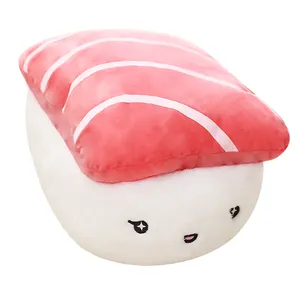 Кавайская Подушка, японская плюшевая игрушка в форме суши, мягкая подушка для дивана, креативная имитация еды, кукла