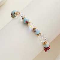 Bracelets en pierres et perles en gros, bracelets extensibles faits à la main en pierres précieuses naturelles pour femmes, pierres de guérison