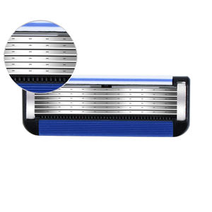 Non Disposable Six <strong>Razor</strong> <strong>Blades</strong> Men 6 <strong>Blade</strong> <strong>Razor</strong> Replacement Shaving Heads System Refill Cartridge <strong>Razor</strong> Shaving Male - Product Image 3