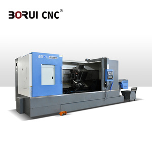BR25HDY CE Certified High Rigidity Precision Slant Bed CNC Lathe with 30 Degree Bed and 12 Station Turret for Large Bearing Ring - Product Image 3