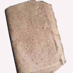 Papier en écorce de mûrier non blanchi, ton naturel, pour projets de décoration de papeterie vintage - Product Image 2