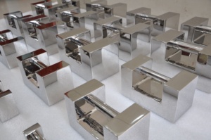 Thép không gỉ 5kg hình chữ nhật hiệu chuẩn trọng lượng F1 F2 M1 grip xử lý trọng lượng đo lường phòng thí nghiệm cho trọng lượng thử nghiệm - Product Image 2