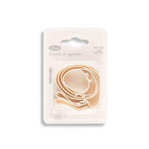 Spalline per reggiseno Ilan 1,2 cm color carne regolabili per reggiseni - Product Image 1