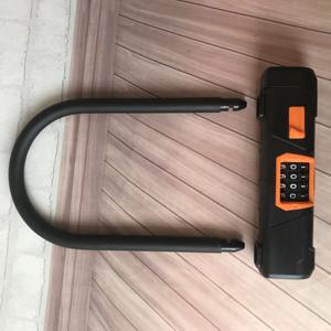 Lucchetto a U in Acciaio Resistente di Alta Qualità con Codice <span class=keywords><strong>Antifurto</strong></span> per MTB, Bici da Strada, E-bike e Moto - Product Image 4