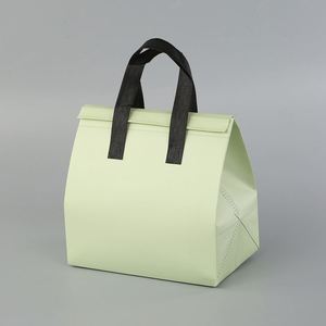 Custom Logo Thermal Insulation Lunch Food Delivery Portable Disposable Cooling Color Non-Woven Heat Insulation Bag - Product Image 2