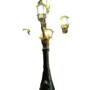 NN-34106 Luminaire LED d'extérieur en fer pour jardin, semi-encastré, garantie 5 ans - Product Image 2