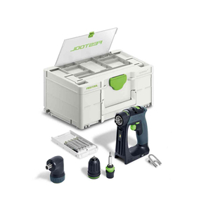 FESTOOL CXS 18-Basic-set 40 NM สว่านไร้สายในกล่องบิต - Product Image 1