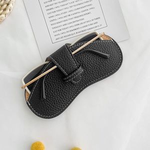 Étui à lunettes en cuir PU pochette à lunettes de soleil voyage Portable lunettes couverture hommes et femmes lunettes de soleil étui de protection - Product Image 3