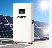 Batterie LiFePO4 empilable verticale TOP AWT 16 kWh 51,2 V 314 Ah avec BMS JK pour stockage d'énergie solaire domestique, stock local Pologne, livraison rapide