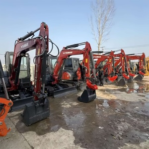 Miniexcavadora Yanmar Usada en Venta, de 5-8 Toneladas, Hidráulica, con Motor y Caja de Cambios - Product Image 1