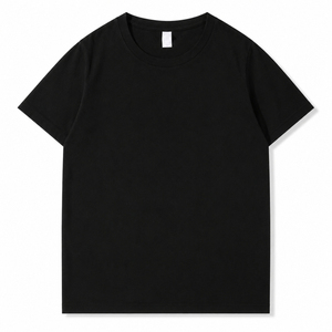 Camiseta Oversize Lisa con Logotipo Personalizado, Algodón Peinado de Alto Gramaje, Ropa para Hombre, Streetwear, Servicio de Impresión Gráfica, Proveedor Líder - Product Image 1