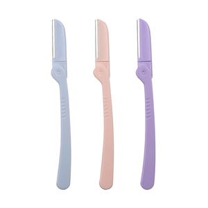 Cuchillas <span class=keywords><strong>de</strong></span> un solo filo <span class=keywords><strong>de</strong></span> acero inoxidable para mujer, removedor <span class=keywords><strong>de</strong></span> vello Facial, maquinilla <span class=keywords><strong>de</strong></span> afeitar coreana para <span class=keywords><strong>cejas</strong></span> - Product Image 3