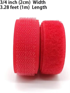 Bandes auto-agrippantes personnalisées à double face, adhésives, écologiques, en tissu nylon à motif de points, résistantes à la chaleur, 20 mm * 15 m - Product Image 4