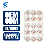 Service d'assemblage de composants électroniques OEM ODM à guichet unique, assemblage SMT, circuit imprimé LED, service de fabrication de cartes de circuits imprimés pour lampes de plafond commerciales
