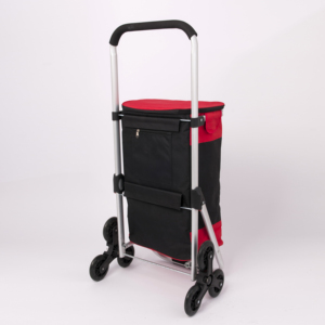 Carrito de compras portátil con aislamiento térmico, <span class=keywords><strong>ruedas</strong></span> con 6 <span class=keywords><strong>ruedas</strong></span> <span class=keywords><strong>grandes</strong></span> y plegables, novedad - Product Image 2