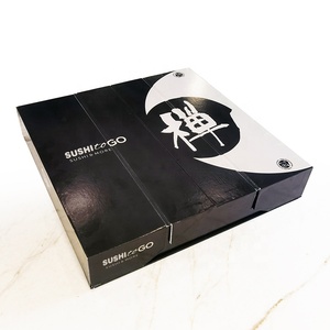 Caja de Regalo de Diseño Personalizado de Alta Calidad para <span class=keywords><strong>Sushi</strong></span> Desechable para Llevar Caja de Empaque de <span class=keywords><strong>Sushi</strong></span> para Llevar - Product Image 3