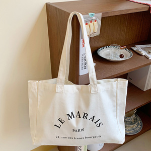 Übergroße Tasche Giant Canvas Bag Logo Anpassung Shopper Große Einkaufstasche Baumwolle Shopping Übergroße Canvas-Tasche Supermarkt-Tasche - Product Image 4