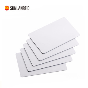 Sunlan - Mini Etiqueta RFID NFC de PVC/PET/PETG Programable y Regrabable de Gran Memoria, 13.56 MHz, Impermeable, Tarjeta en Blanco - Product Image 2