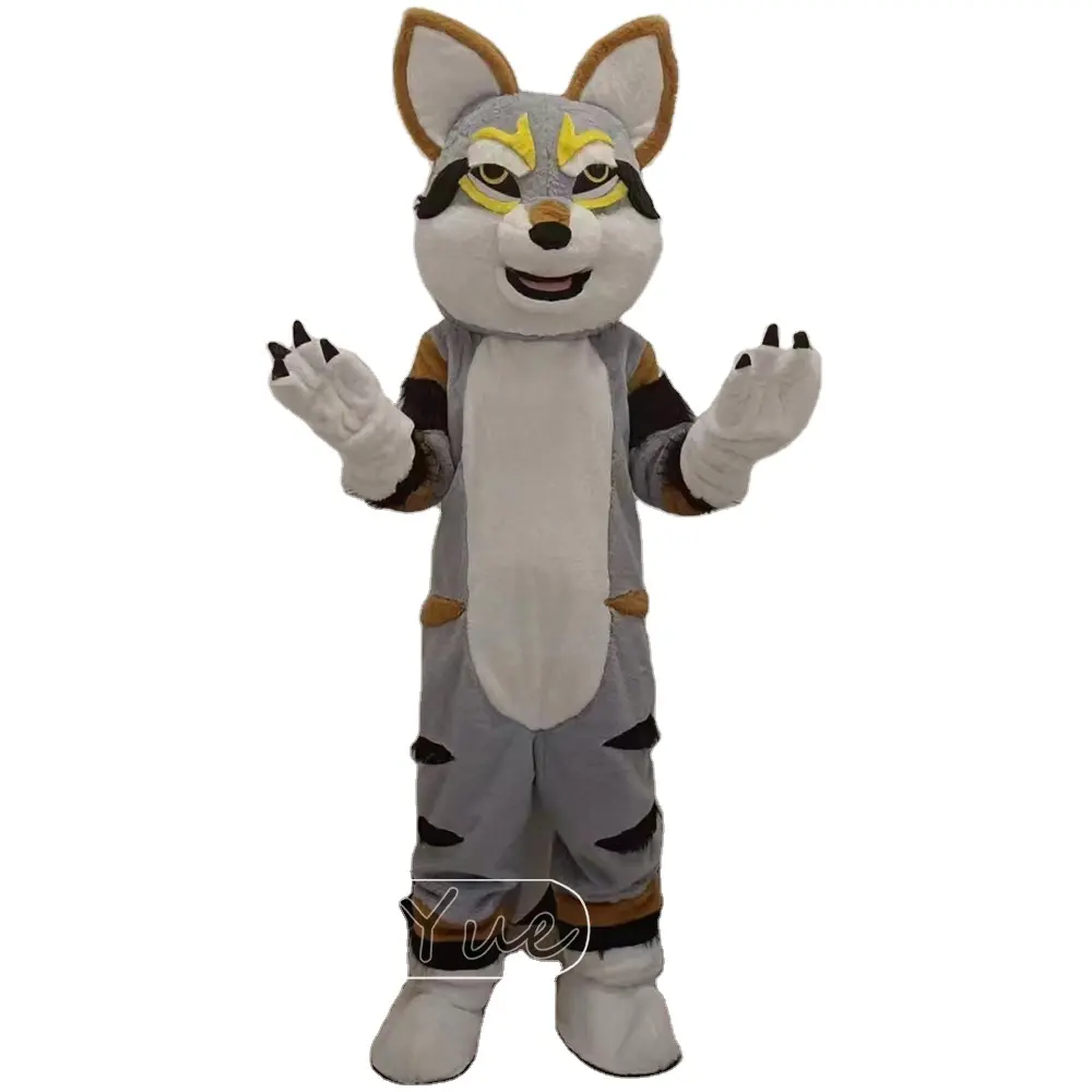 Vestuário mascote Costume Mascote Lobo