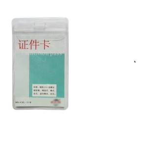 Hot Sale Custom <b>Plastic</b> Pvc Clear Pouch Id Credit Card Holders - Product Image 6