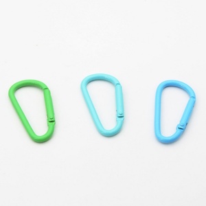 Với Giảm Giá Lớn Đồ Trang Sức Phụ Kiện D Shape Mini Nhôm Carabiner Mini Carabiner D Ring Carabiner Khóa D Ring - Product Image 5