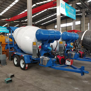 Bétonnière Remorque à Cuve Malaxeuse <span class=keywords><strong>de</strong></span> Ciment Béton à Tambour Basculant 1,5 m³ <span class=keywords><strong>Prix</strong></span> Usine - Product Image 1