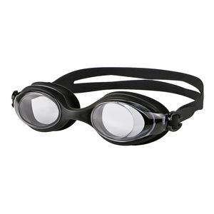 Gafas de natación para niños, antivaho, alta definición, lentes de silicona negras, material de PC, G2700 - Product Image 1